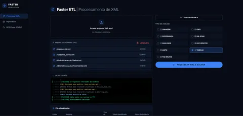 Visão consolidada de Mappings e Sessions